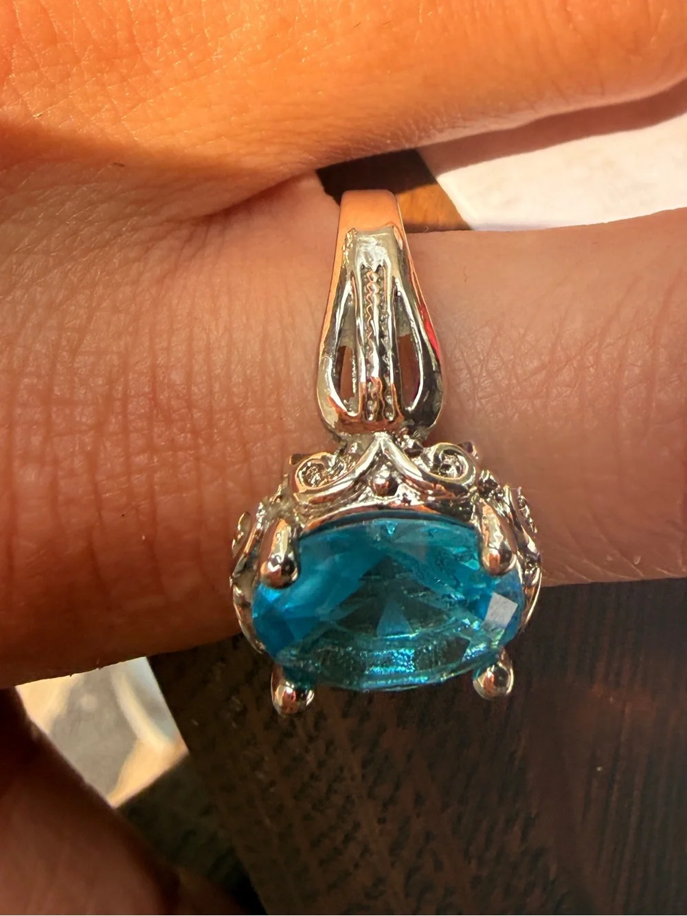 Vintage elegant silver
